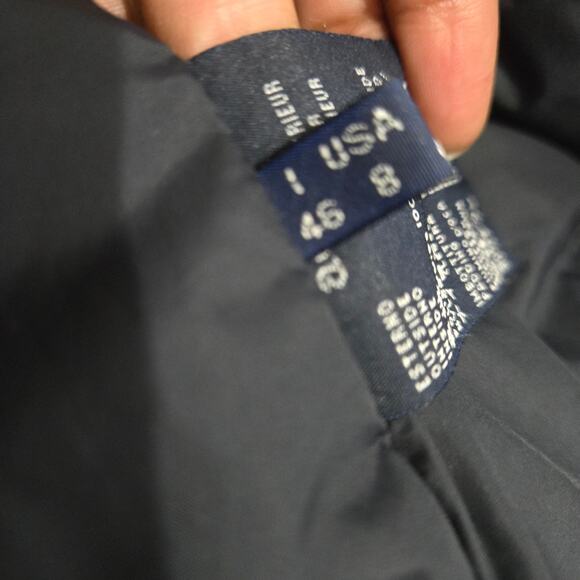 ADD Puffer Jacket Funnel Neck Black Goose Down Short Padded Puffy Winter Coat 8 - Picture 15 of 16